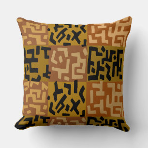 ALMOFADA ARTE TRIBAL AFRICANA BAKUBA