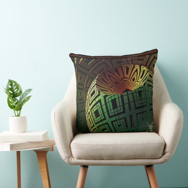 Almofada Artefato de alienígena por Xzendor7 (Cadeira)