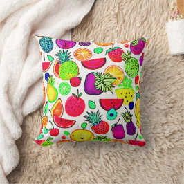 Almofada Artéria Colorida do Fruta Orchard