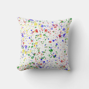 Almofada Artista do KiniArt Paint Splatter