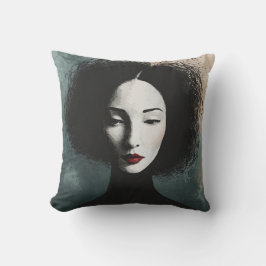 Almofada Artistic Faceless Woman Portrait