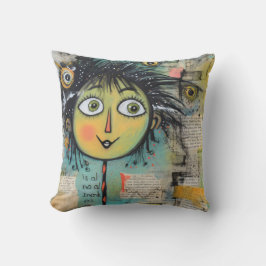 Almofada ArtLady 17 Encantada e angustiada
