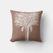 Árvore Branca de Palm Castanho Moderno