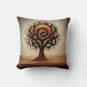 Almofada Árvore da Vida Travesseiro decorativo Russo Antigo