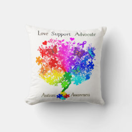 Almofada Árvore de Espectro Autismo