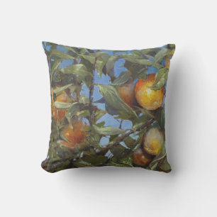 Almofada Árvore de Fruta de Câncer Linda Arte Original