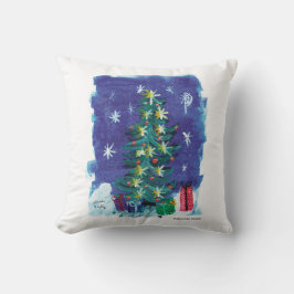 Almofada Árvore de Natal - Arte infantil para COC