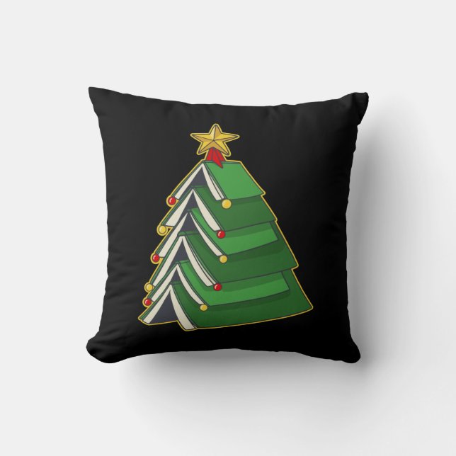 Almofada Árvore de Natal de Bookie IV (Frente)