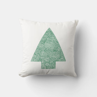Almofada Árvore de Natal Moderna