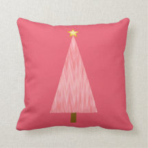 Árvore de Natal moderna cor-de-rosa coral de Ombre