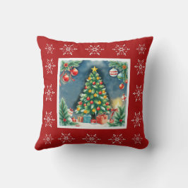 Almofada Árvore de Natal Moderna de Na moda de inverno eleg