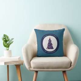 Almofada Árvore de Natal Verificada Personalizada