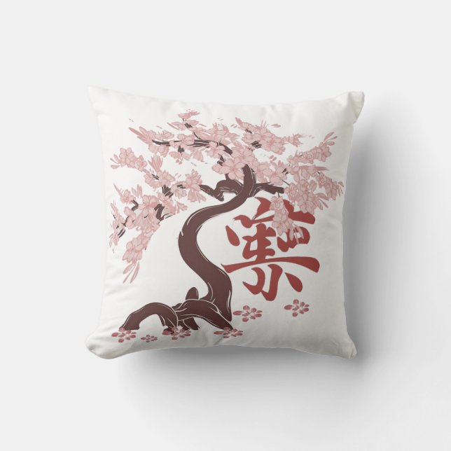 Almofada árvore japonesa (Frente)