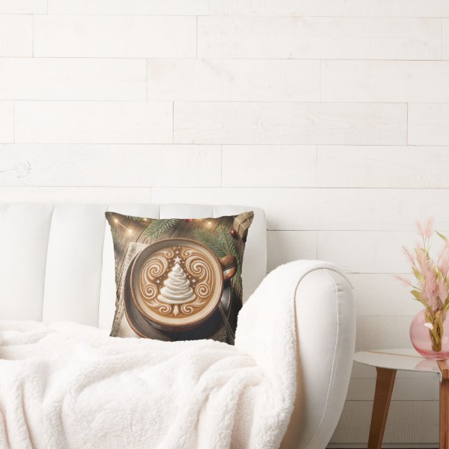 Almofada Árvore Natal Latte (Sofá)