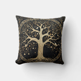 Almofada Árvore ouro da vida
