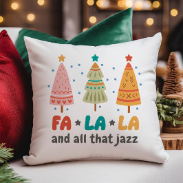 Almofada Árvores de Natal em Estilo Retrô Personalizáveis