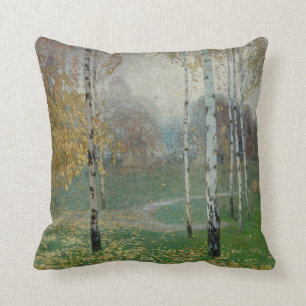 Almofada Árvores de vidoeiro, 1904 (óleo em canvas)