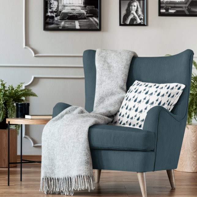 Almofada Árvores marinhos de inverno (Criador carregado)