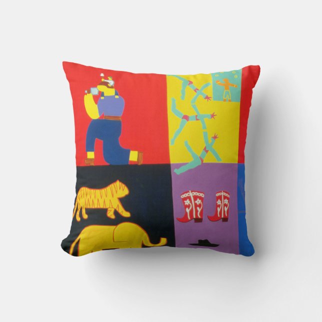 Almofada As aventuras de Tom e de Luke 2002 (Frente)