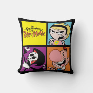 Almofada As Aventuras Negras de Billy & Mandy Character Art