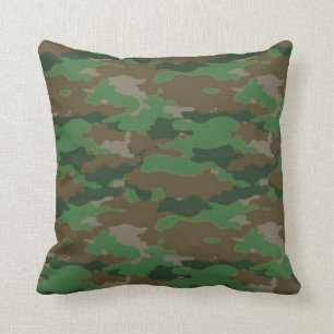 Almofada As forças armadas camuflam o travesseiro