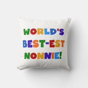 Almofada As melhores notas de cores nonnie Bright do mundo