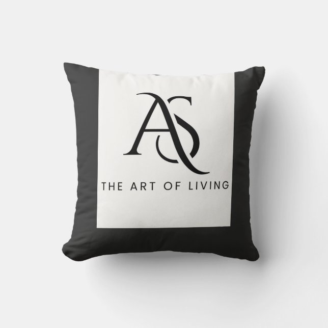 Almofada AS Monogram: Art of Living (Frente)