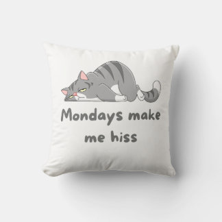 Almofada As segundas-feiras fazem-me o Travesseiro dele