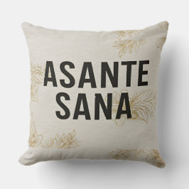 Almofada Asante Sana Ivory & Gold Neutral – Gilded Swahili