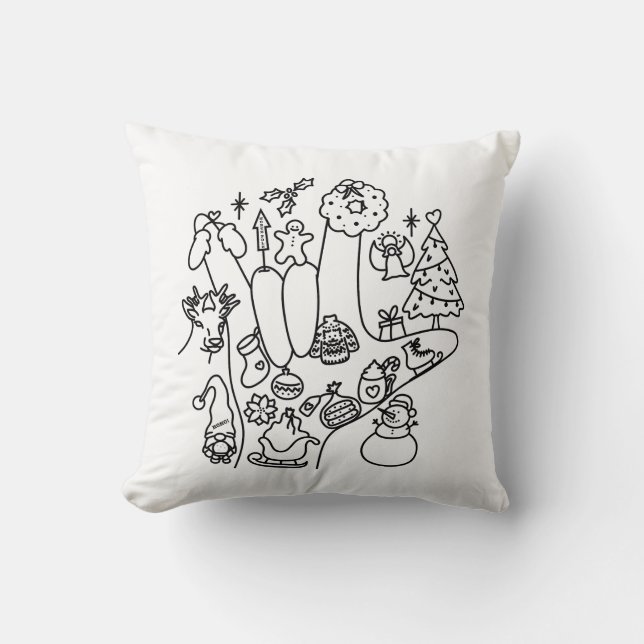 Almofada ASL ILY – Winter Vibes  (Frente)