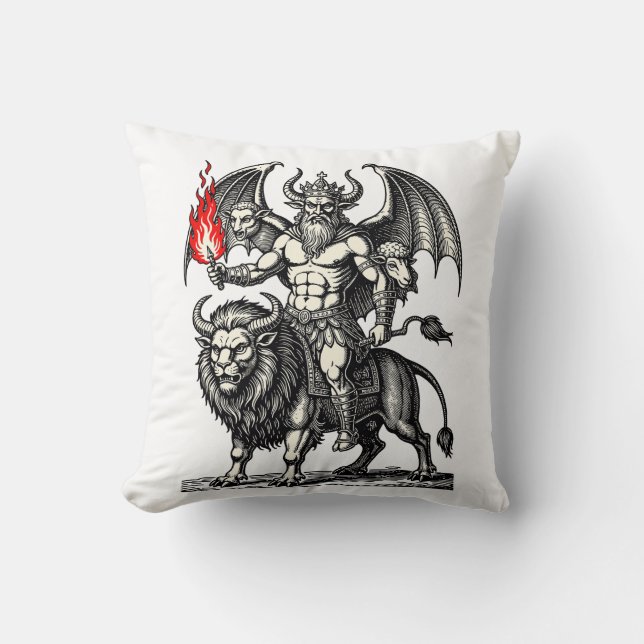 Almofada Asmodeus Infernal (Frente)