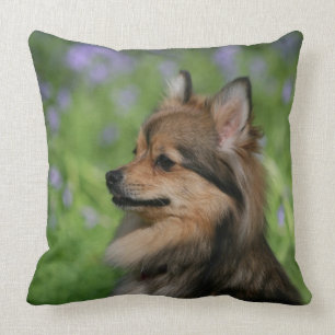 Almofada Assento do Headshot de Pomeranian