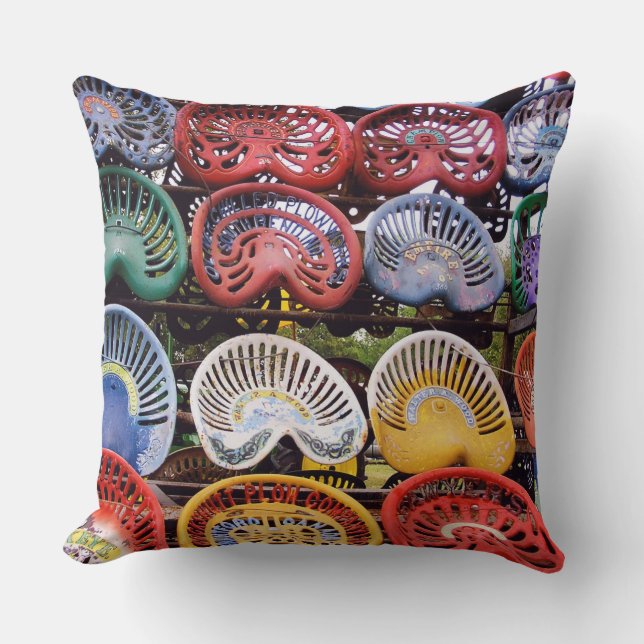 Almofada Assentos do trator na mostra do trator (Frente)