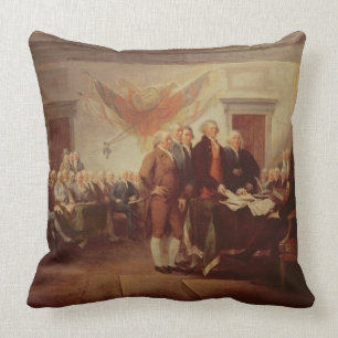 Almofada Assinando a declaração de independência, 4o