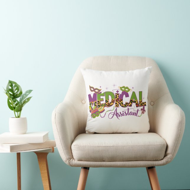 Almofada Assistente médico - Mardi Gras (Cadeira)