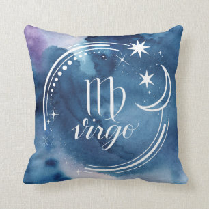 Almofada Astrologia da Aquarela - Virgem