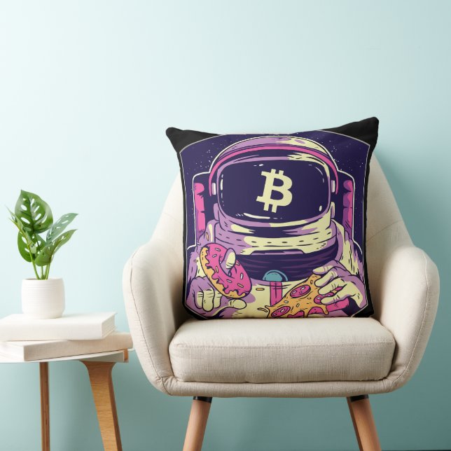 Almofada Astronauta Cripto BITCOIN (Cadeira)