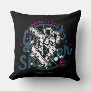 Almofada Astronauta no skate Surfe nas Estrelas