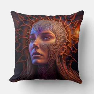 Almofada Athena - Travesseiro decorativo da Deusa Grega Fem