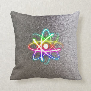 Almofada Atom brilhante colorido Ofertas de Geek