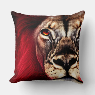 Almofada Atordoamento da feroz Wilderness - Leão Masculino