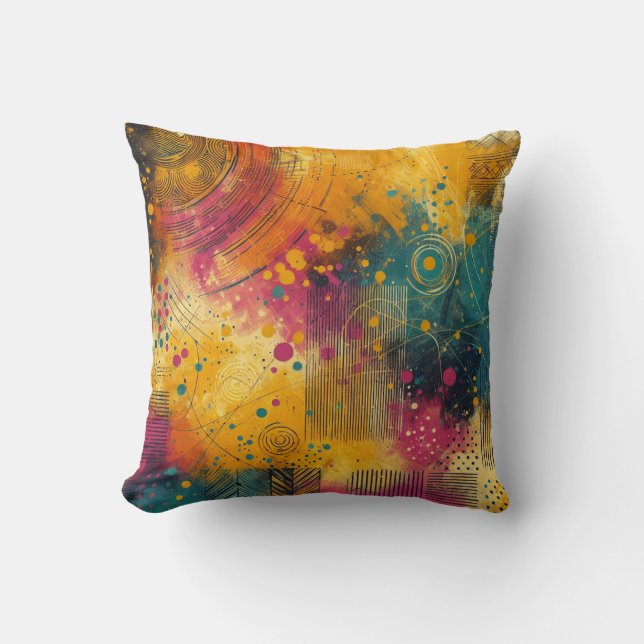 Almofada "Atraso à tarde" (Frente)