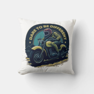 Almofada Atrevo-se a ser diferente da camiseta Classic Bike