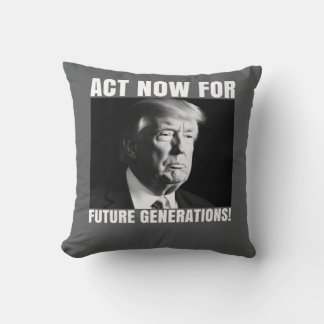 Almofada Atuar agora para as futuras gerações - Sensibiliza