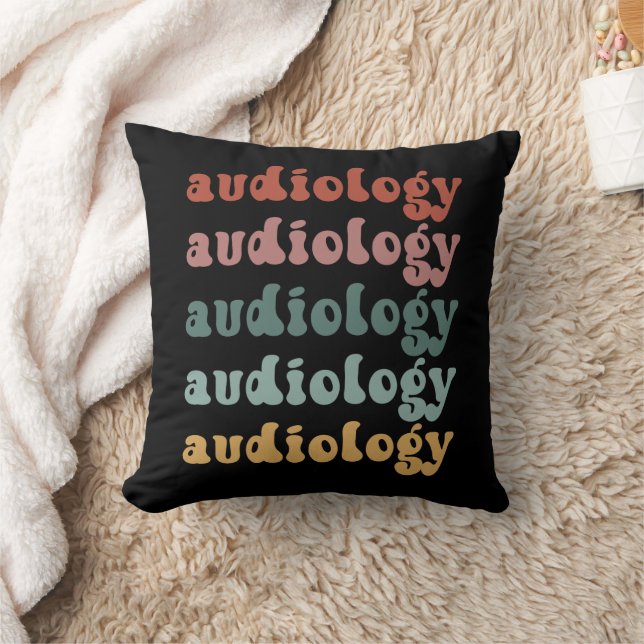 Almofada Audiologia | Doutor Audiologista Retro (Cobertor)