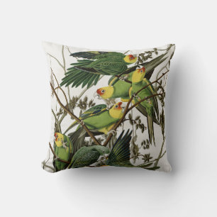 Almofada Audubon's Carolina Parakeet