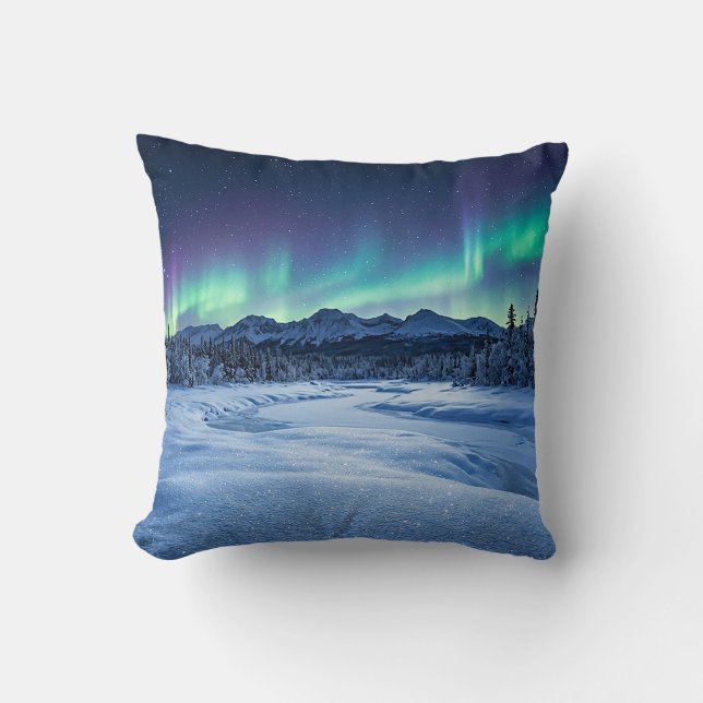 Almofada Aurora Boreal (Frente)