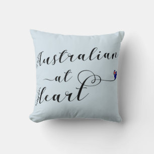 Almofada Australiano No Coração Cushion, Aus
