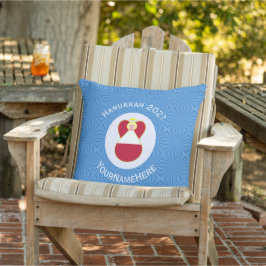Almofada Áustria Anjo Bandeira Hanukkah Personalizado 
