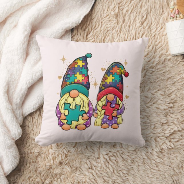 Almofada Autism Casal Gnome (Cobertor)